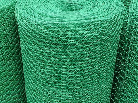 PVC Coated Hex Wire Mesh
