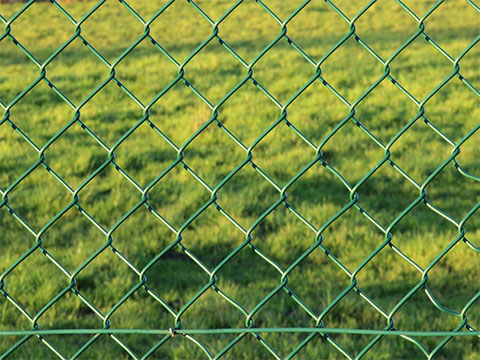 Green Chain Link Fencing