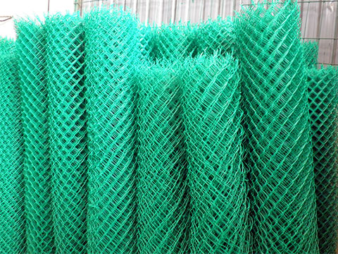 Green Chain Link Fence for Sale
