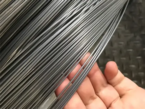 Cold rolled spring wire