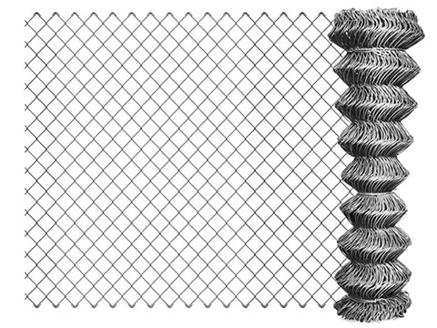 Оцинкованный забор звена цепи