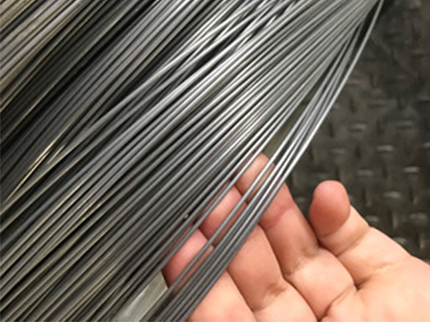 Cold rolled spring wire