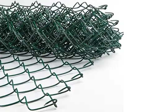 Factory 8ft 9Ga GI Diamond Fence Cyclone Wire Mesh