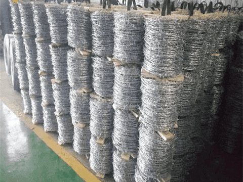 barbed wire coil