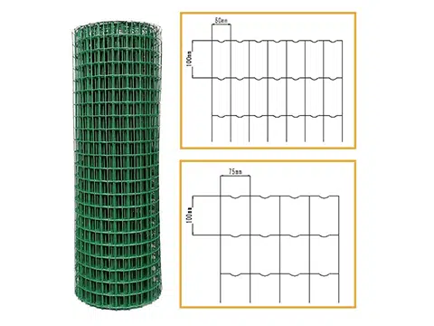 Dimensioni delle maglie orizzontali e verticali