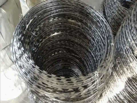Galvanized Concertina Razor Barbed Wire