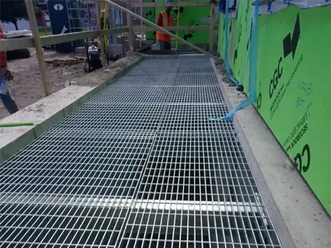 galvanized catwalk grating