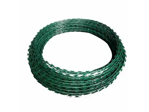 pvc coated concertina wire