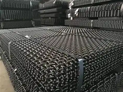 Annealed wire crimped wire mesh