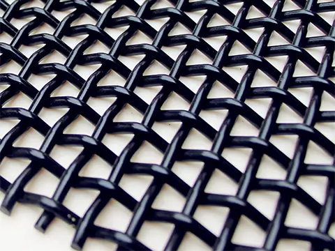 PVC Crimped wire mesh