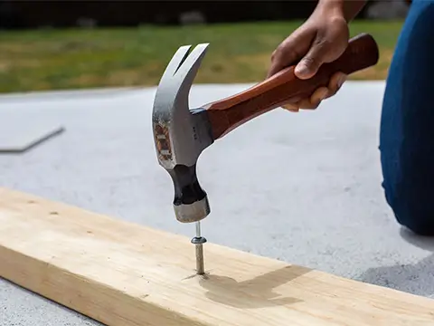 Fixing shingles