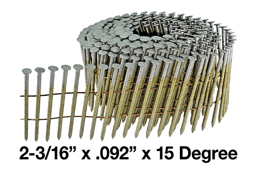 Hot Galvanized Roofing Coil Nails