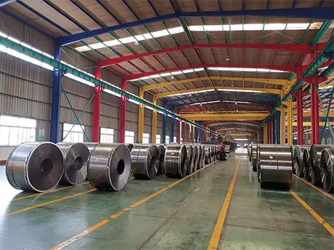 Wanzhi Steel GI coil factory