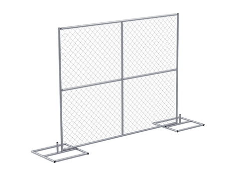 chain link temporary fencing