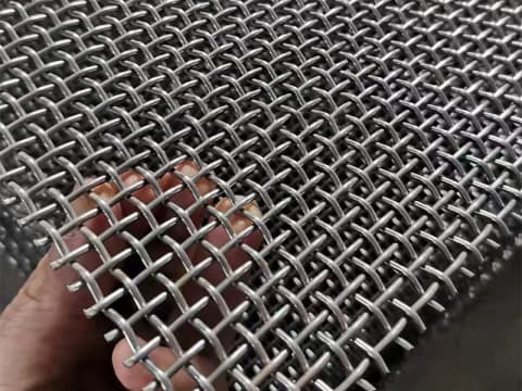 crimped woven wire mesh