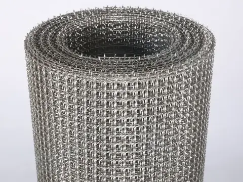 galvanized crimped wire mesh