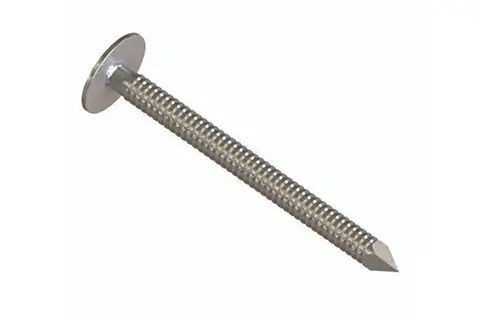 stainless ring shank roofing nails 1.00'' 1'' 10GA