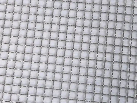 steel crimped wire mesh