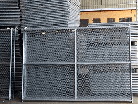 temporary chain link fence panels for sale