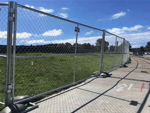 temporary metal fence panels