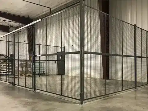 warehouse fence