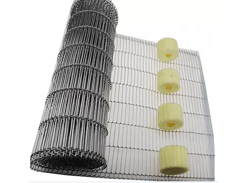 Gürtelzubehör aus Metallgeflecht