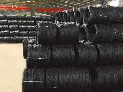 Black annealed wire storage