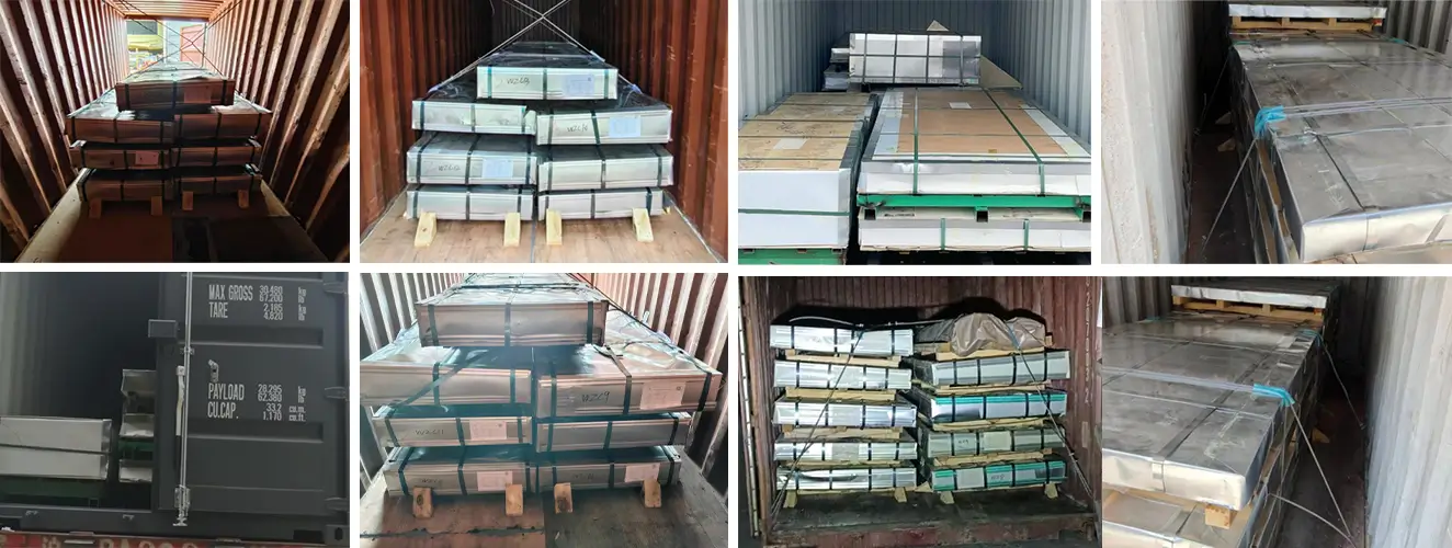 Our PPGI Steel Sheet Packaging and Shipping