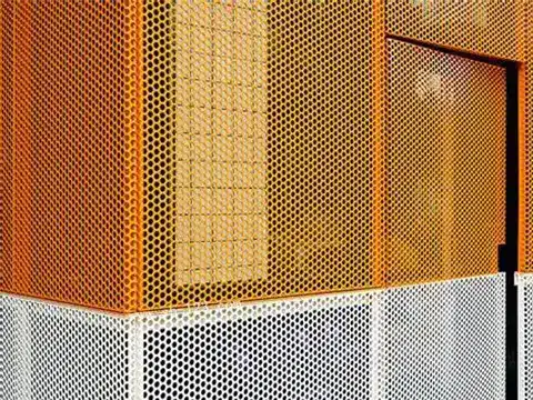 Perforated wall panels