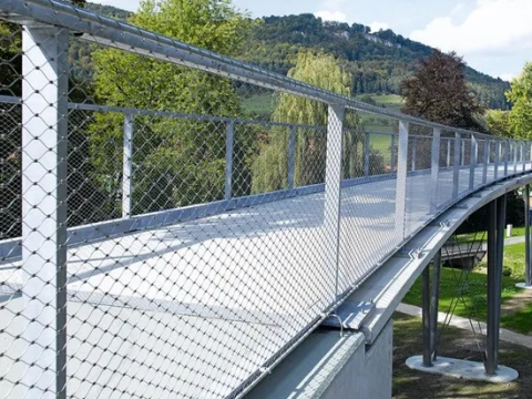 Scenic area corridor protection net
