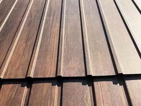 Wood-grain PPGI Corrugated Sheet