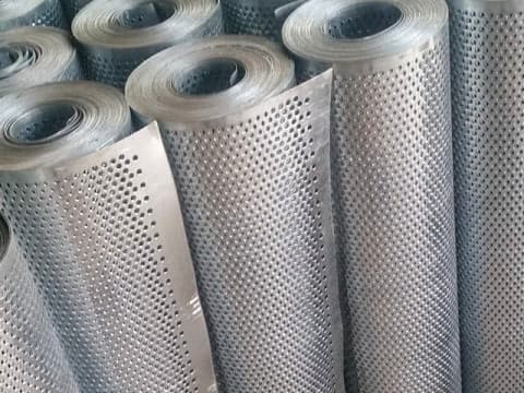 perforated stainless steel screen