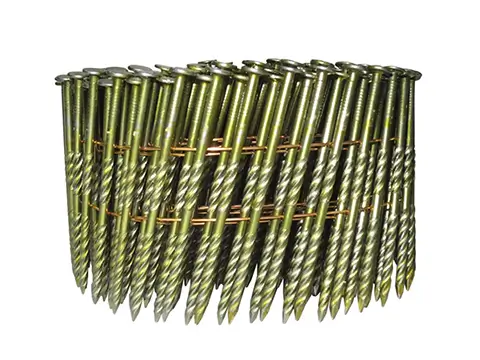 screw shank coil nails