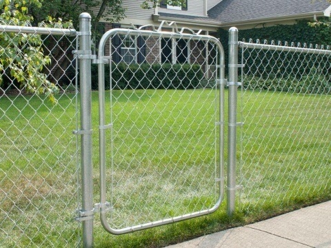 Chain Link Single gate