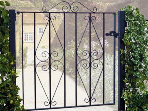 pvc garden gates