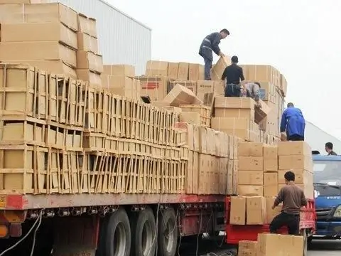 load on the truck