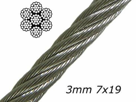 stainless steel deck cable