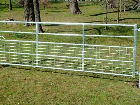 steel ranch gate