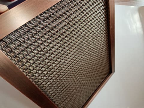 Decorative Wire Mesh For Cabinetry