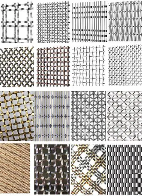 Decorative Metal Mesh Types