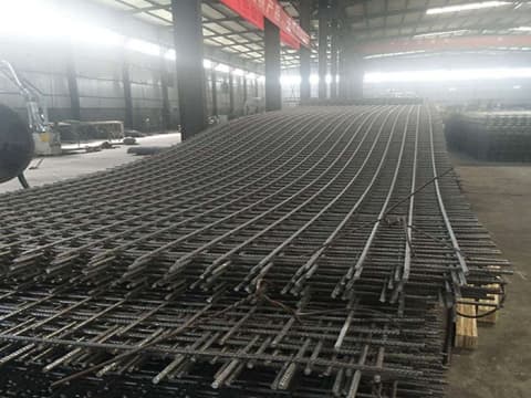 Q235 hot rolled ribbed steel mesh