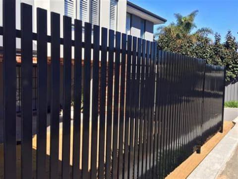 aluminium slat gates