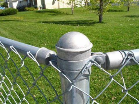 galvanised steel fence posts