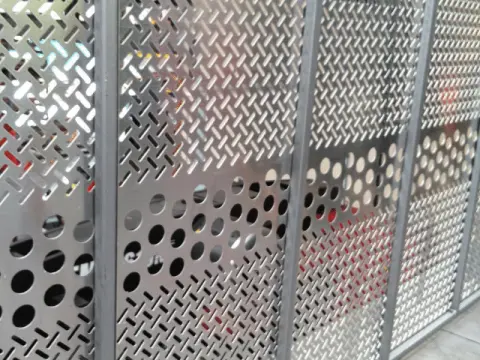 slotted aluminum metal sheet