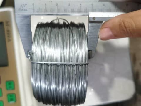 small coil bright galvanized bundle wire