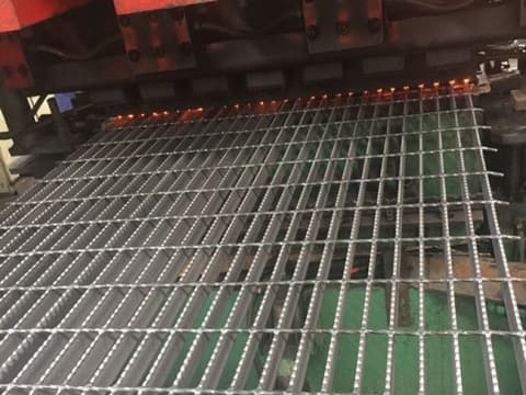 Stainless steel grille welding