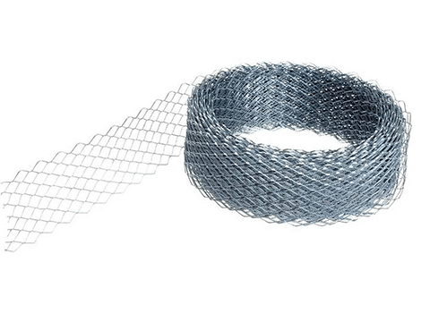 Aluminum wire brick reinforcement mesh coil