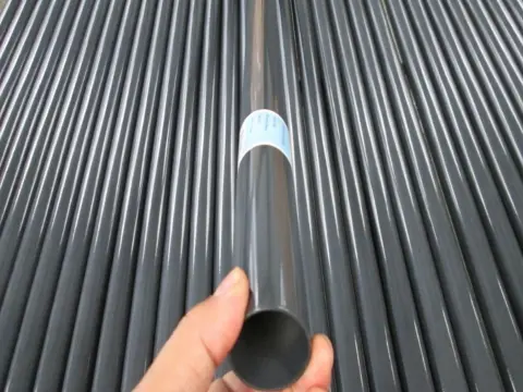 Black Powder-Coated Fence Posts