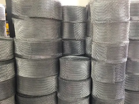 Galvanized Expanded Metal Brick Mesh Coil