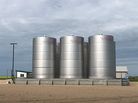 aisi 304 material storage tank